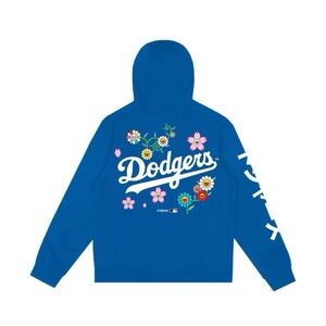MLB Murakami x Los Angeles Dodgers Royal Blue Hoodie Size M